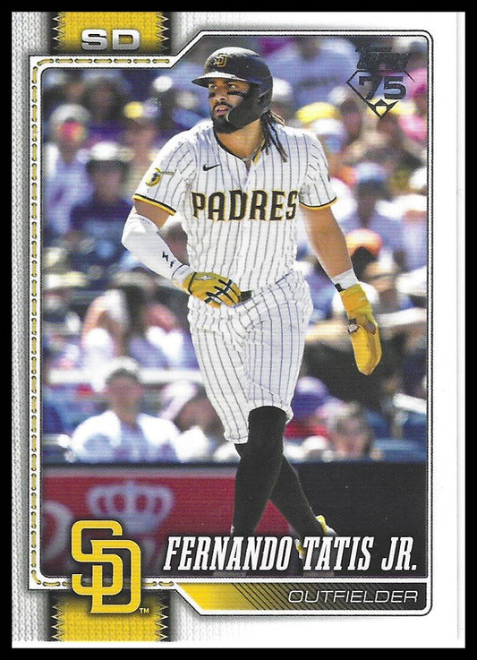 2026 Topps #333 Fernando Tatis Jr. Super Box Companion Cards