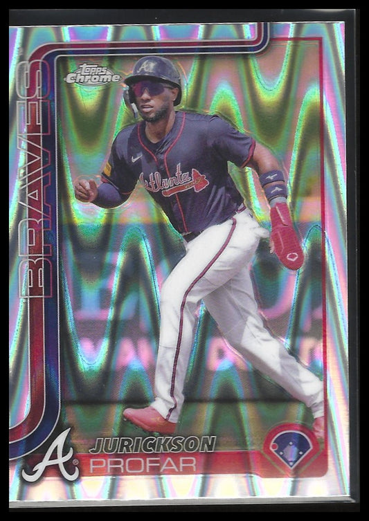 2025 Topps Chrome #143 Jurickson Profar Raywave Refractors