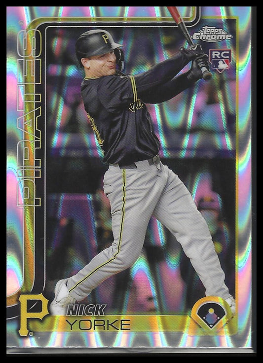 2025 Topps Chrome #36 Nick Yorke Raywave Refractors