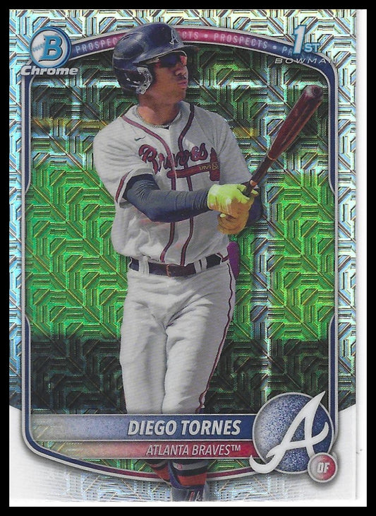 2025 Bowman Chrome #BCP-214 Diego Tornes Prospects Mojo