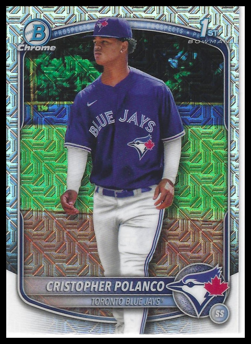 2025 Bowman Chrome #BCP-162 Cristopher Polanco Prospects Mojo