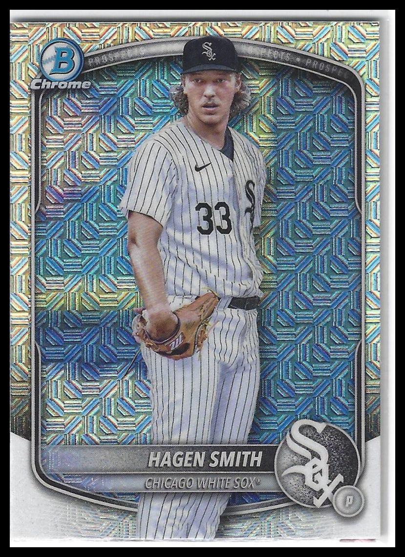 2025 Bowman #BCP-44 Hagen Smith Chrome Prospects Mojo Refractor