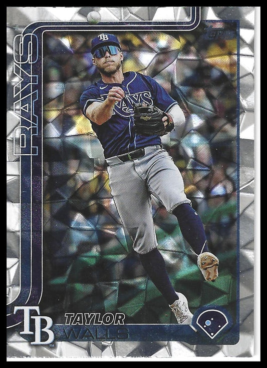 2025 Topps #502 Taylor Walls Diamante Foil