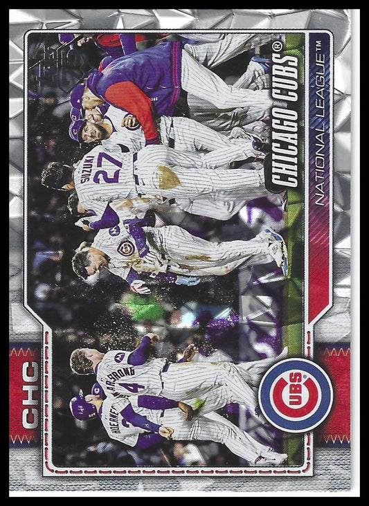 2026 Topps #320 Chicago Cubs Diamante Foil