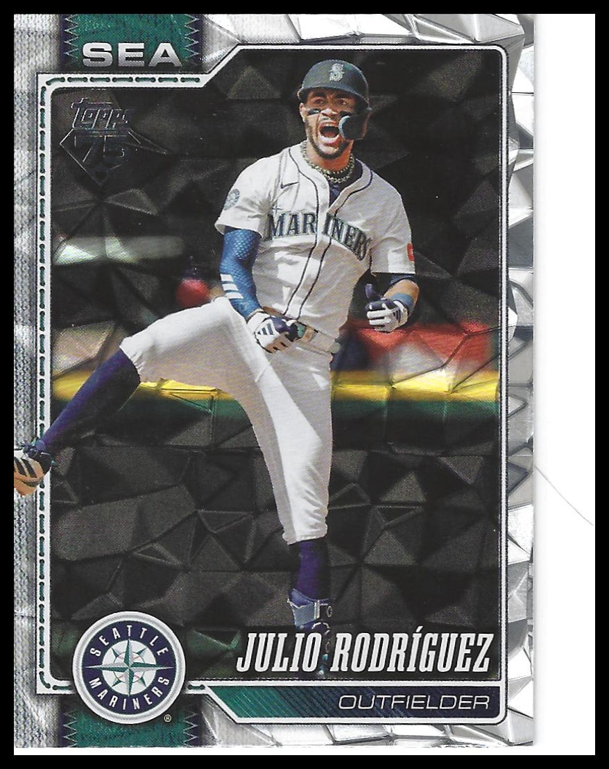 2026 Topps #146 Julio Rodríguez Diamante Foil