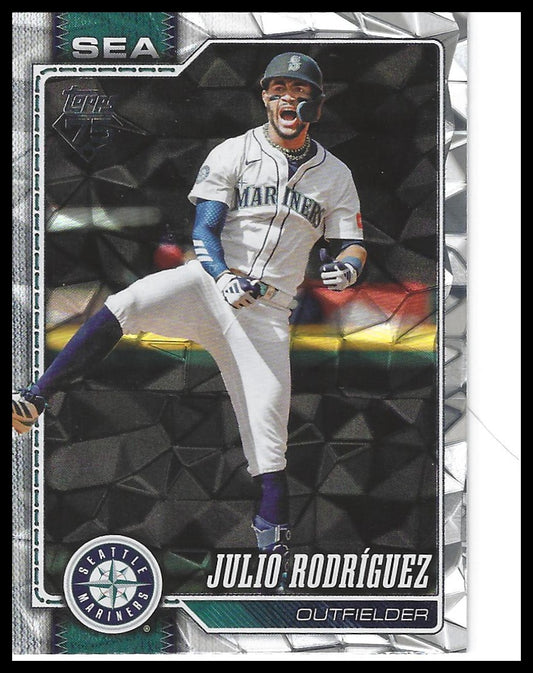 2026 Topps #146 Julio Rodríguez Diamante Foil