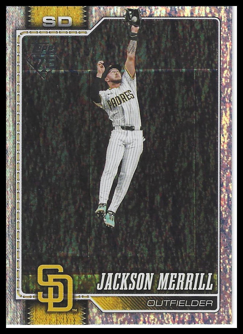 2026 Topps #229 Jackson Merrill Holo Foil