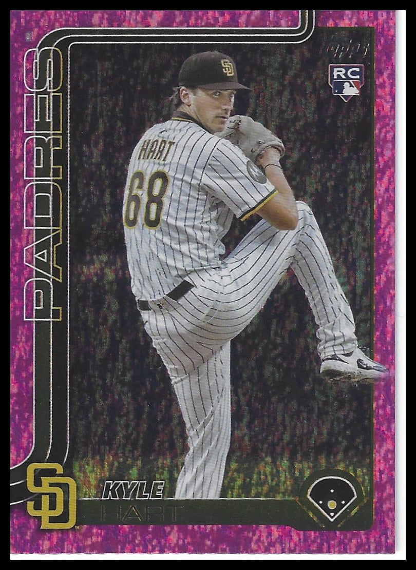 2025 Topps Update #US301 Kyle Hart Pink Holo Foil