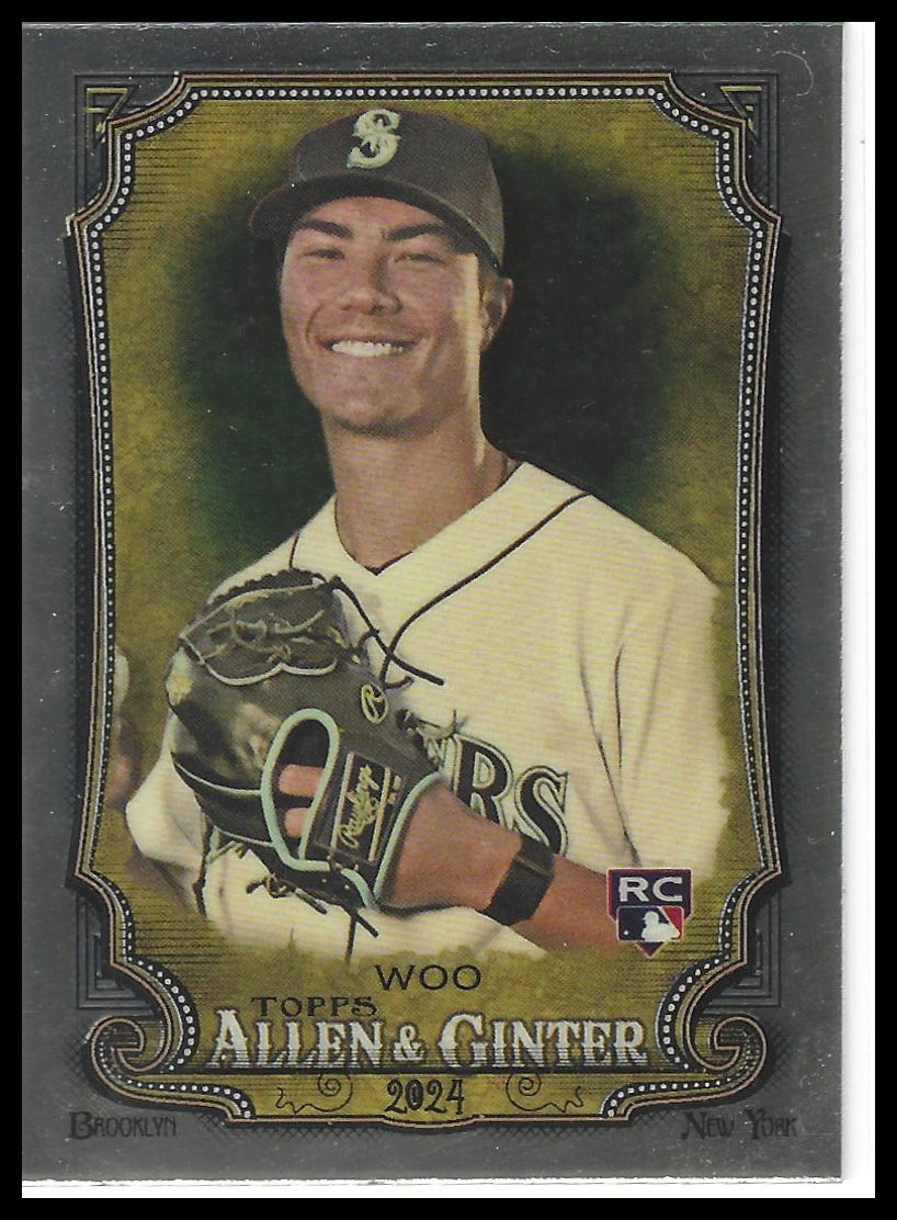 2024 Topps Allen & Ginter #78 Bryan Woo Chrome