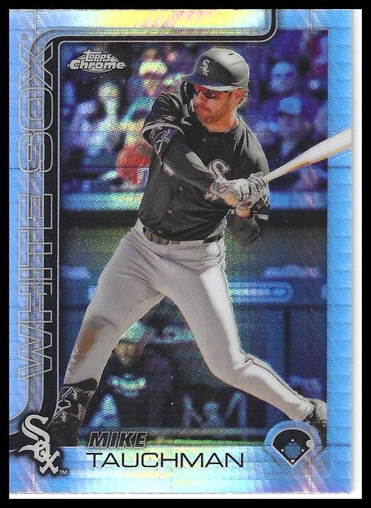 2025 Topps Chrome #117 Mike Tauchman Prism Refractors