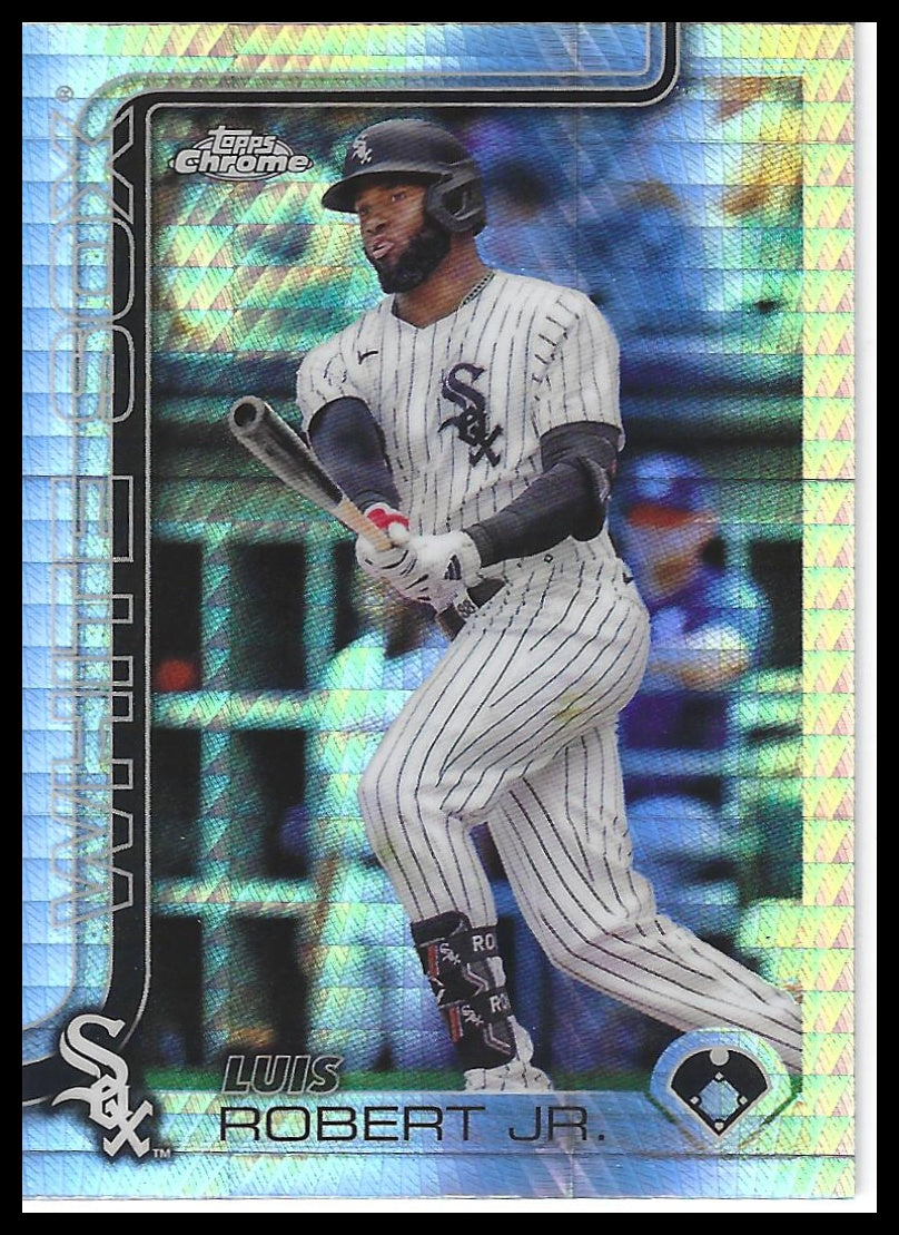 2025 Topps Chrome #177 Luis Robert Jr. Prism Refractors