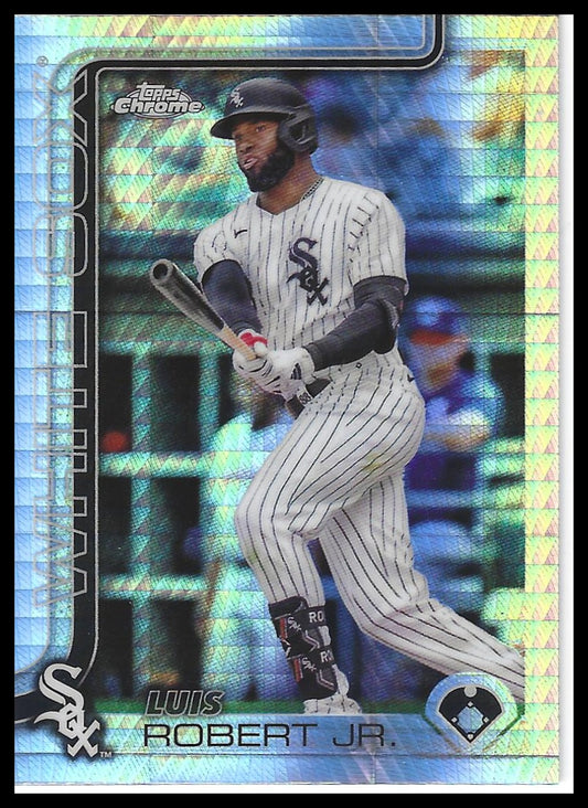 2025 Topps Chrome #177 Luis Robert Jr. Prism Refractors