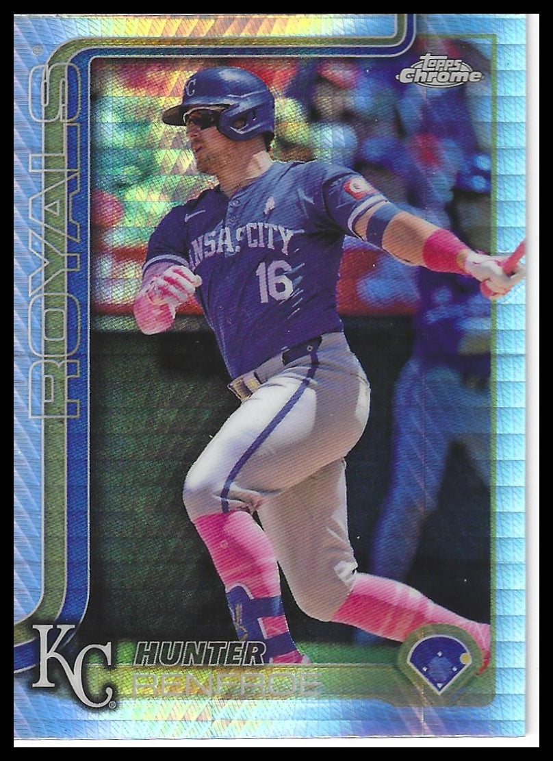 2025 Topps Chrome #125 Hunter Renfroe Prism Refractors