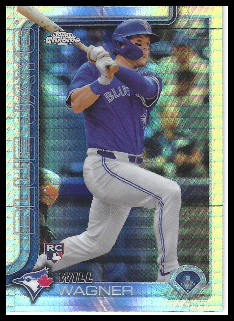 2025 Topps Chrome #137 Will Wagner Prism Refractors