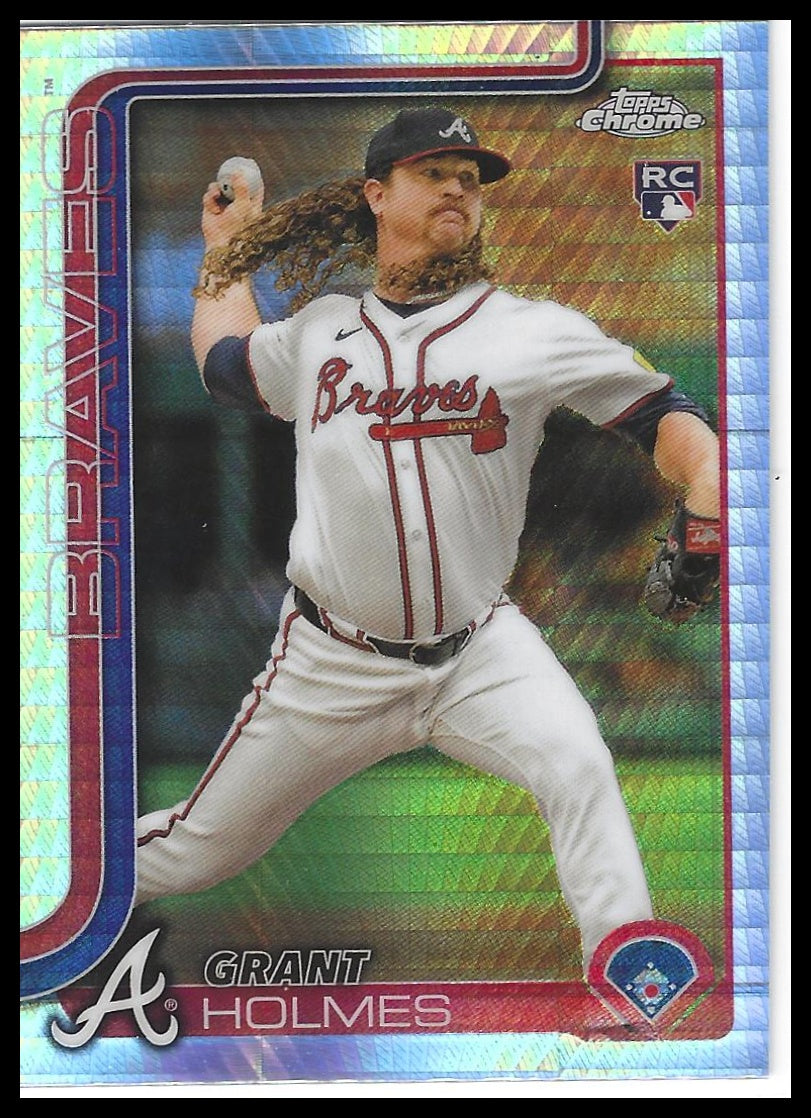 2025 Topps Chrome #169 Grant Holmes Prism Refractors