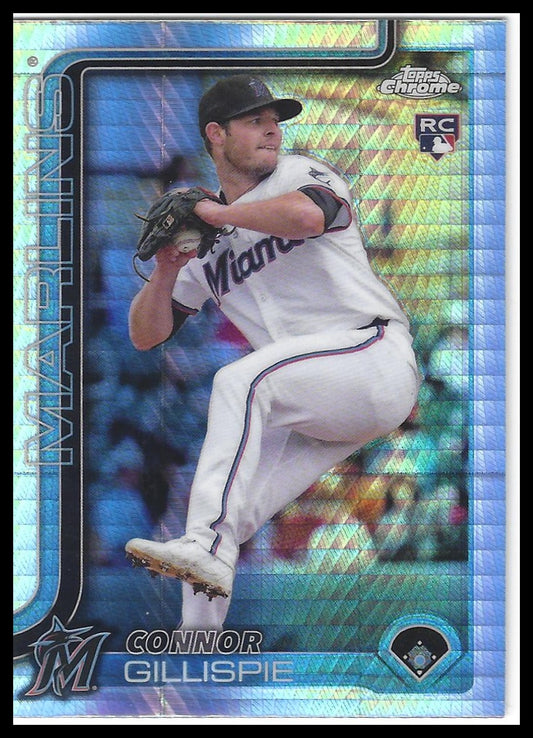 2025 Topps Chrome #26 Connor Gillispie Prism Refractors