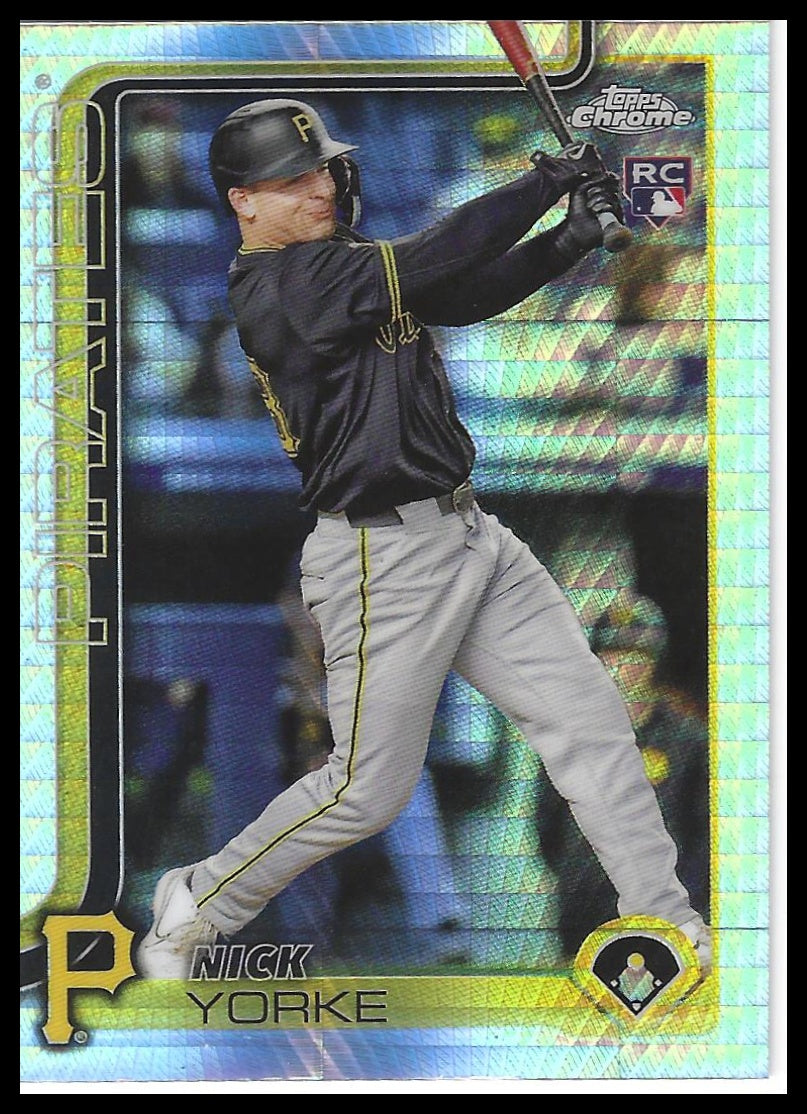 2025 Topps Chrome #36 Nick Yorke Prism Refractors