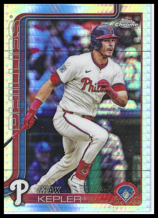 2025 Topps Chrome Update #USC91 Max Kepler Prism Refractors