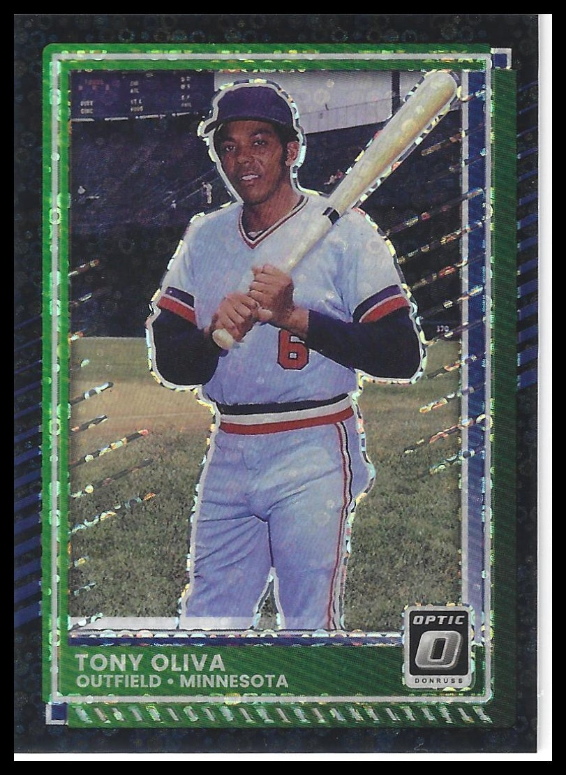2025 Donruss #23 Tony Oliva Optic Black Pandora