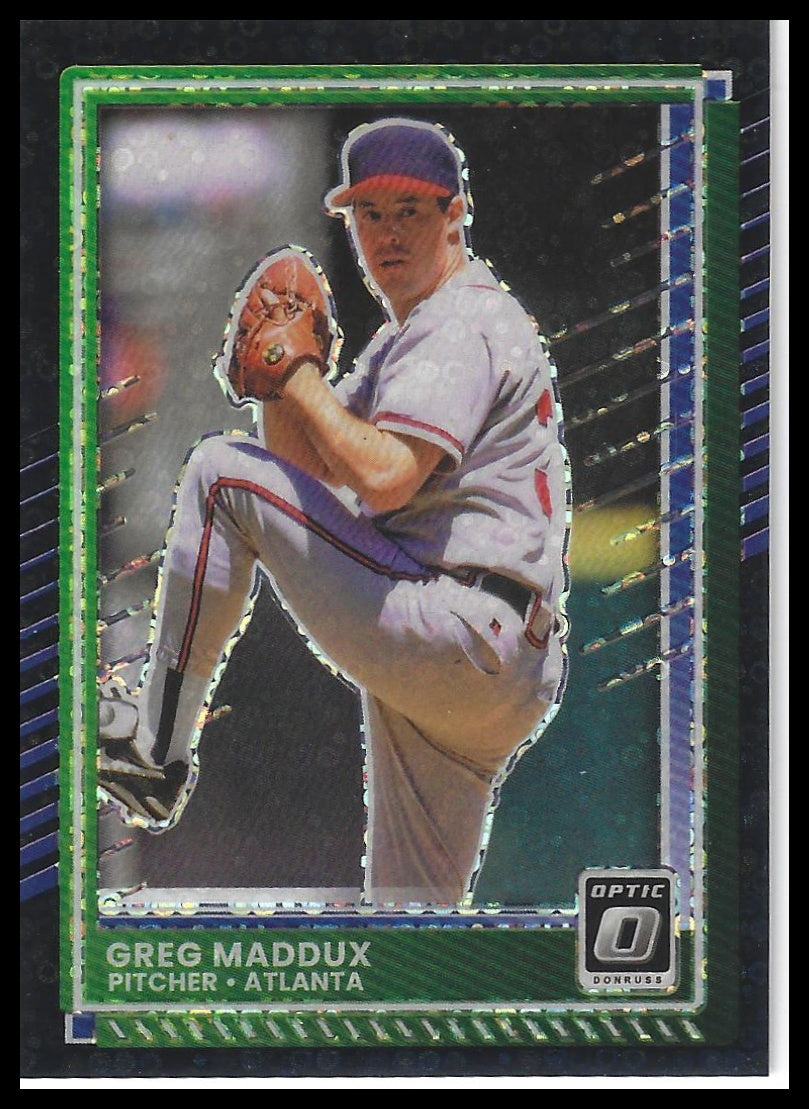2025 Donruss #9 Greg Maddux Optic Black Pandora