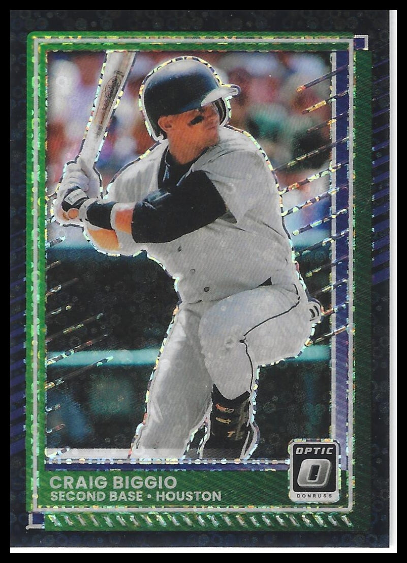 2025 Donruss #85 Craig Biggio Optic Black Pandora