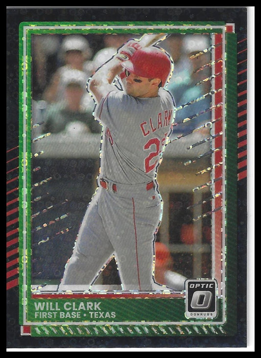 2025 Donruss #64 Will Clark Optic Black Pandora