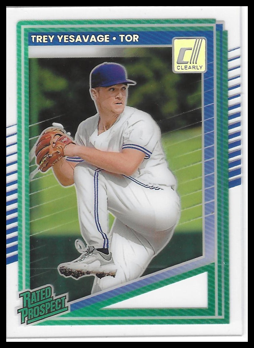 2025 Donruss #163 Trey Yesavage Clearly Rated Prospects