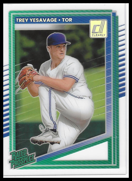 2025 Donruss #163 Trey Yesavage Clearly Rated Prospects