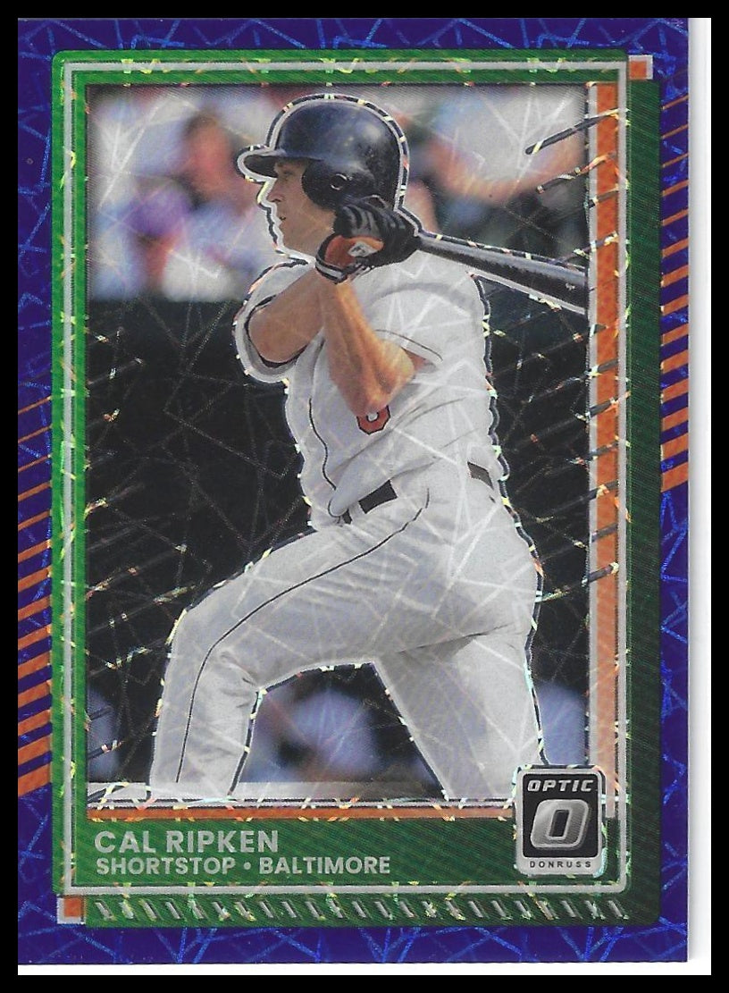 2025 Donruss #88 Cal Ripken Optic Blue Velocity