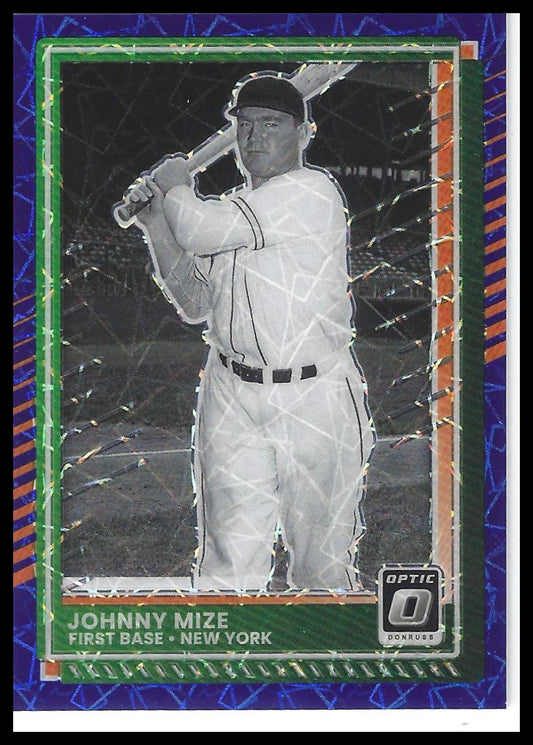 2025 Donruss #72 Johnny Mize Laser