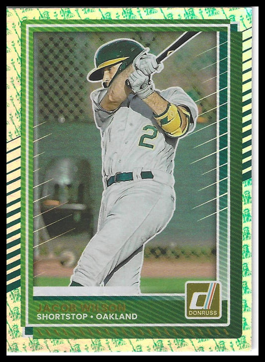2025 Donruss #76 Jacob Wilson Liberty