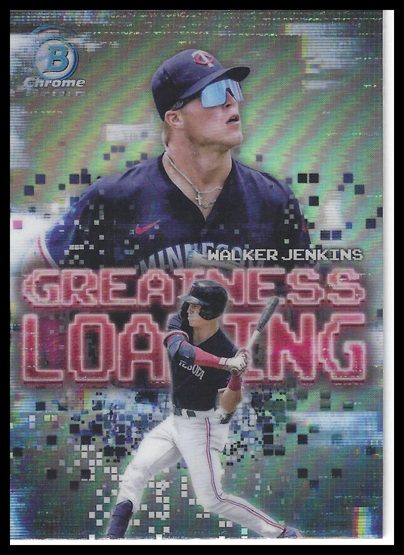 2025 Bowman #GL-24 Walker Jenkins Greatness Loading