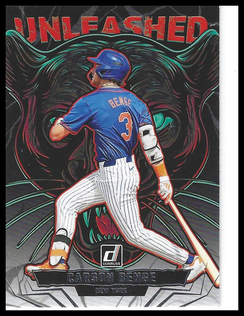 2025 Donruss #18 Carson Benge Unleashed