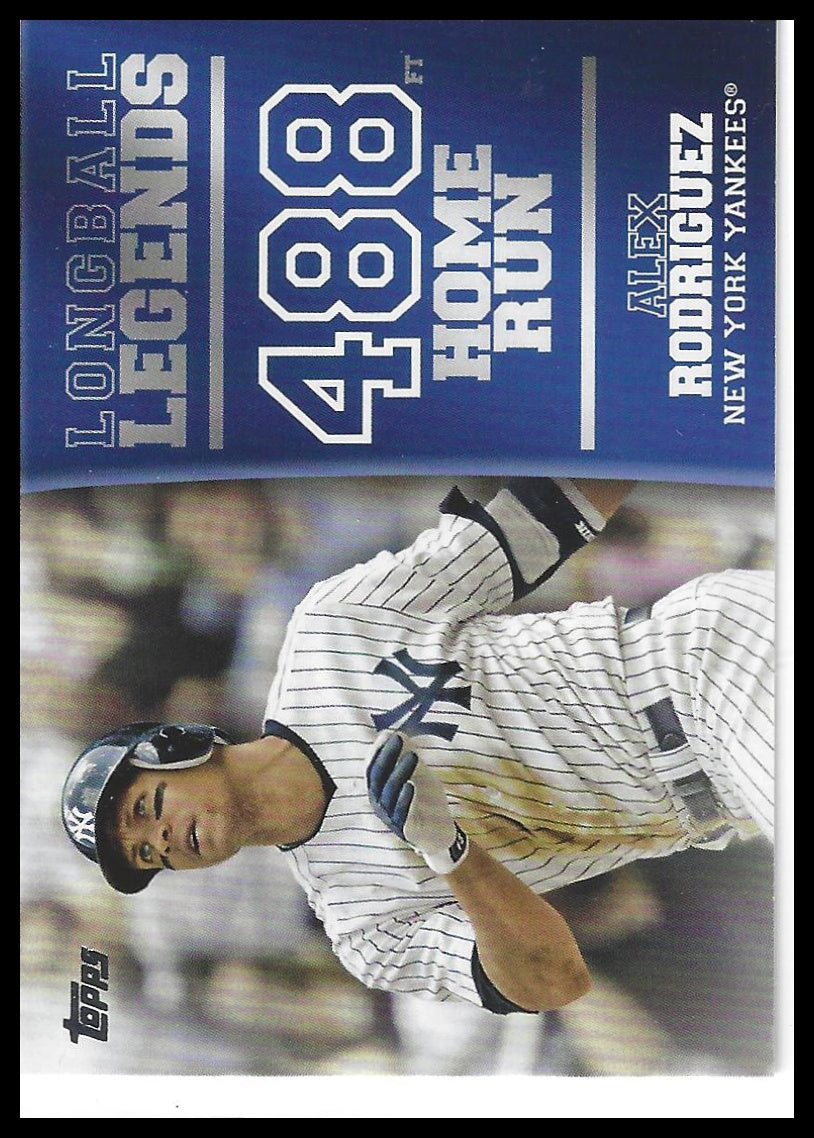 2018 Topps #LL-24 Alex Rodriguez Longball Legends