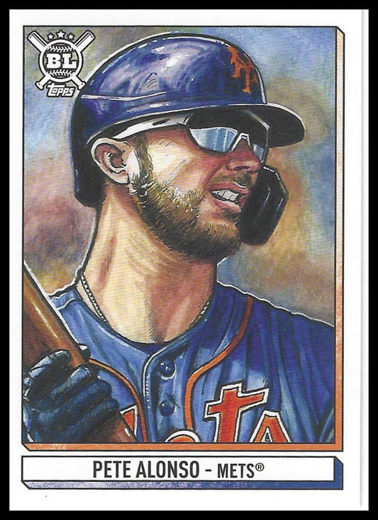 2021 Topps Big League #ATG-PA Pete Alonso Art of the Game