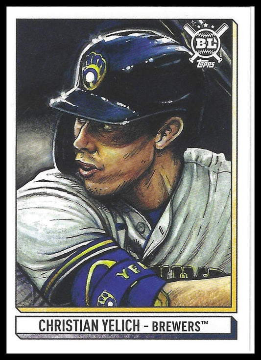 2021 Topps Big League #ATG-CY Christian Yelich Art of the Game