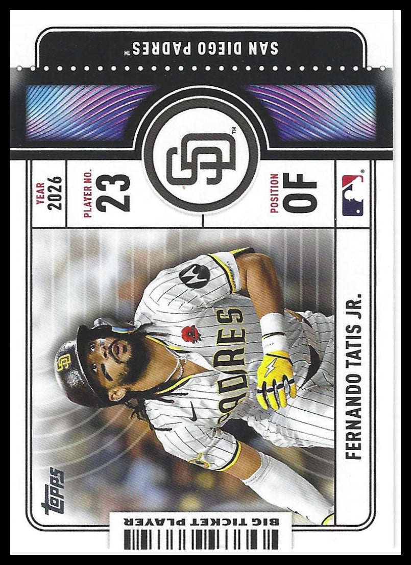 2026 Topps #BTP-20 Fernando Tatis Jr. Big Ticket Players