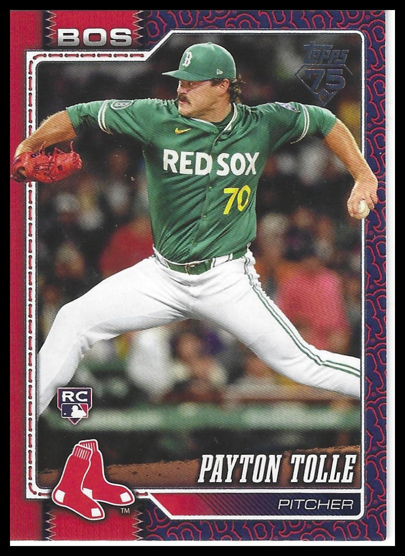 2026 Topps #15 Payton Tolle Team Color Border