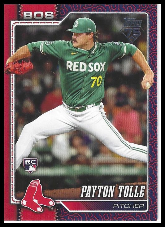 2026 Topps #15 Payton Tolle Team Color Border