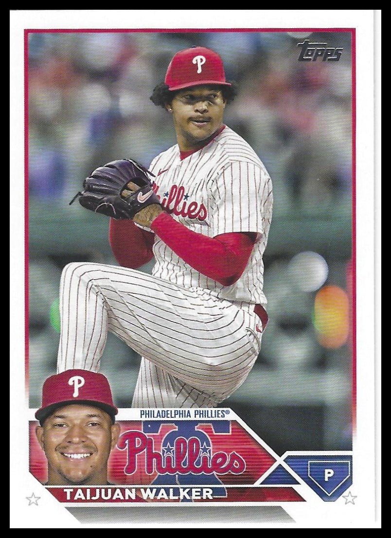 2023 Topps #355 Taijuan Walker Advanced Stats #/300