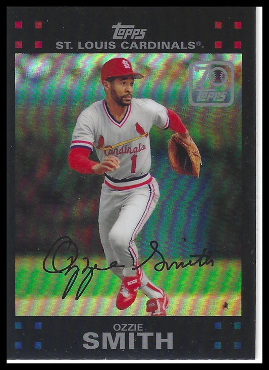 2021 Topps #70YTC-57 Ozzie Smith 70 Years of Topps Baseball Chrome (Series 1)
