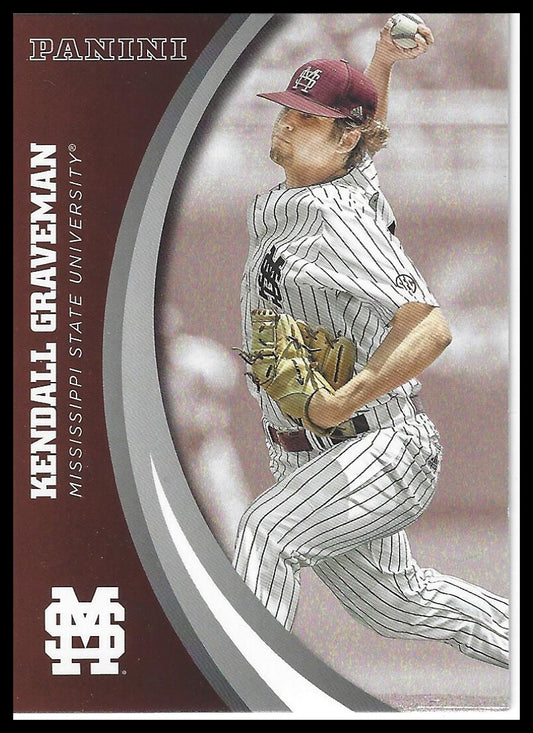 2016 Panini Mississippi State Bulldogs #33 Kendall Graveman