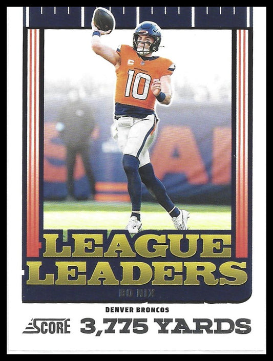 2025 Score #11 Bo Nix League Leaders