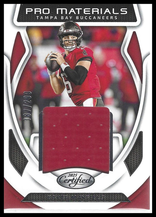 2025 Panini Certified #PM-BMD Baker Mayfield Pro Materials #/299