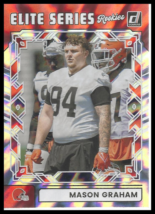 2025 Donruss #ESR-MGM Mason Graham The Elite Series Rookies