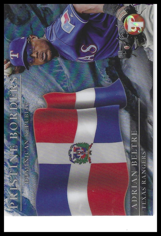 2022 Topps Pristine #PB-8 Adrian Beltre Pristine Borders