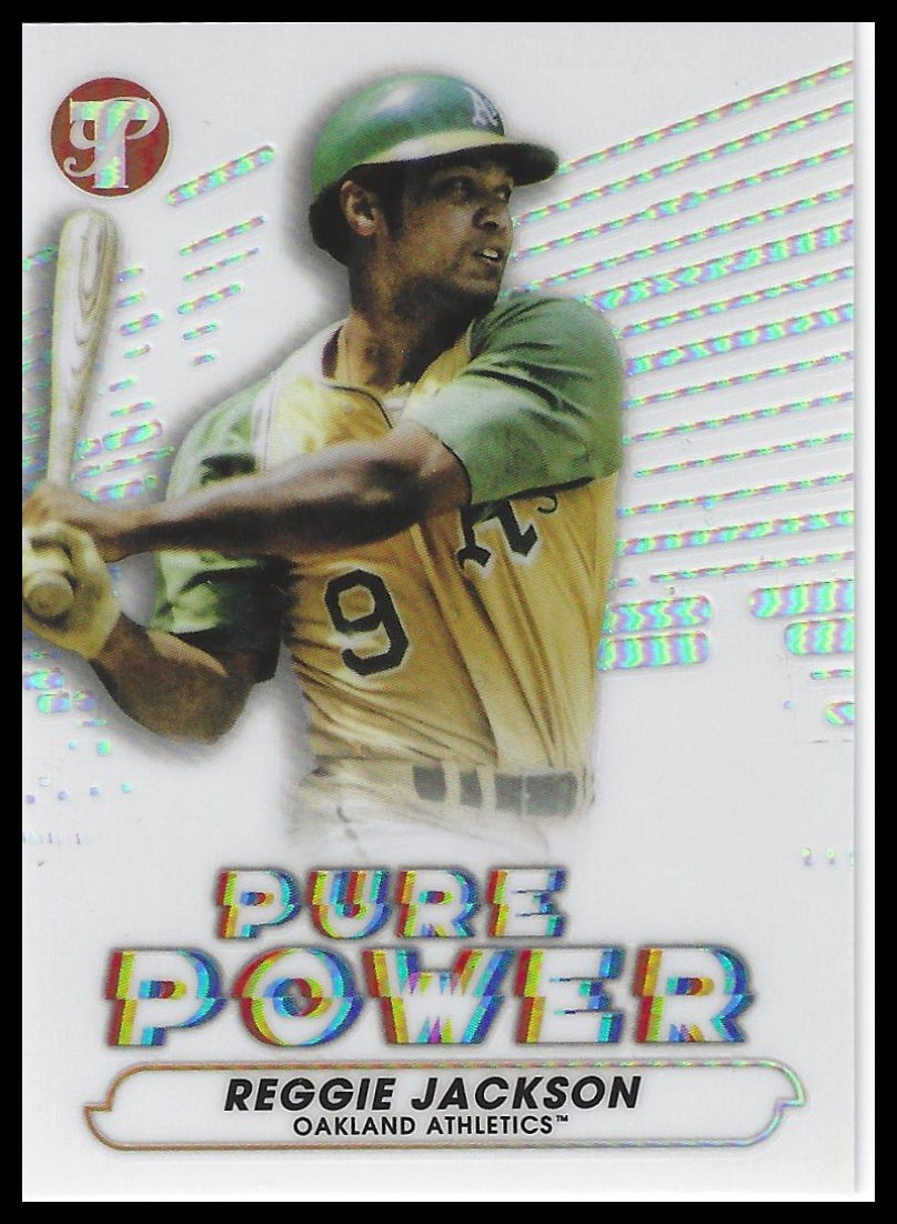 2022 Topps Pristine #PP-3 Reggie Jackson Pure Power