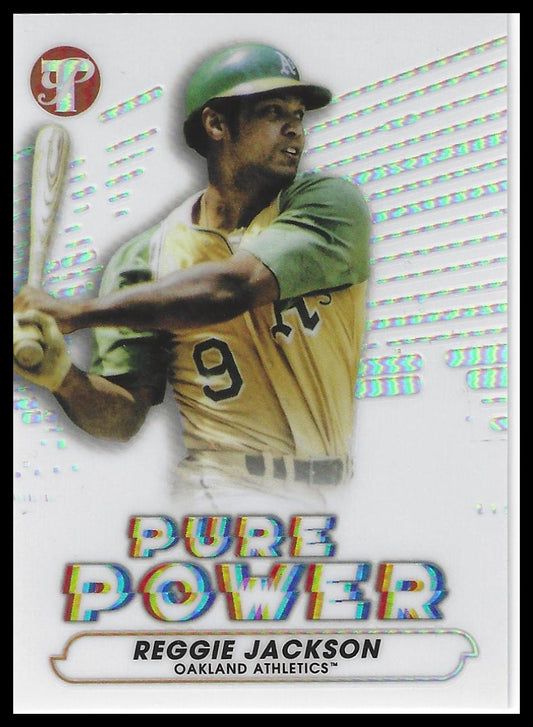 2022 Topps Pristine #PP-3 Reggie Jackson Pure Power