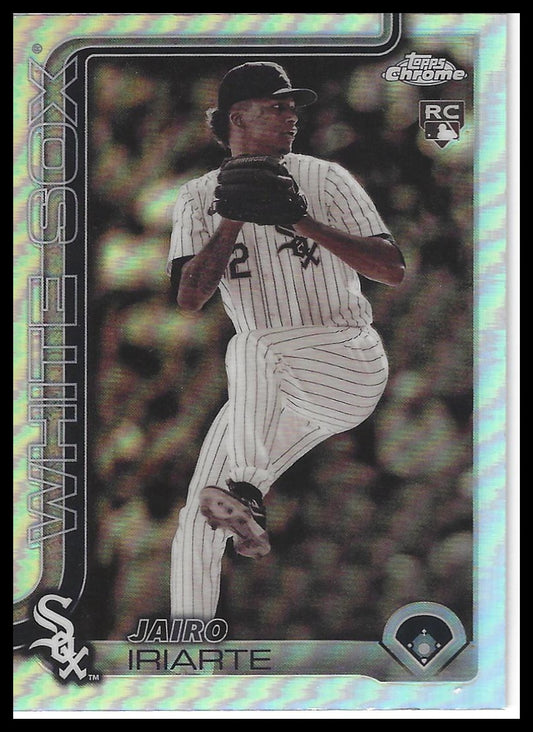 2025 Topps Chrome #145 Jairo Iriarte Sepia Refractors
