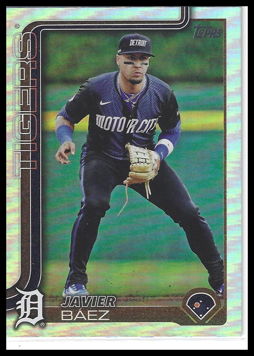 2025 Topps #545 Javier Báez Rainbow Foil